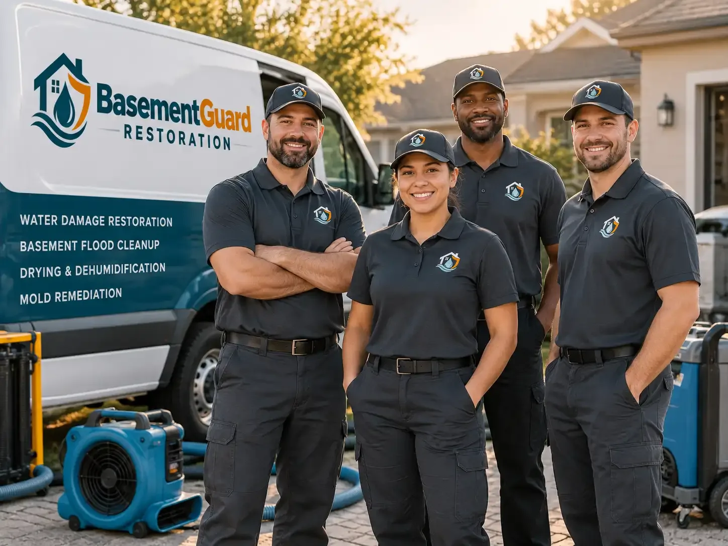 Basement Water Damage Restoration company in Churchs Ferry, ND